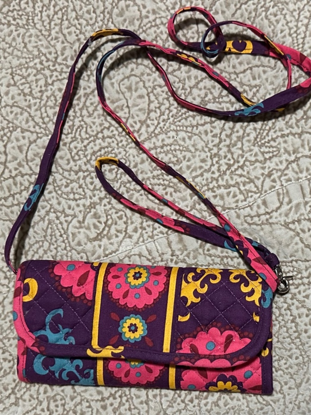 Patterned wristlet/wallet